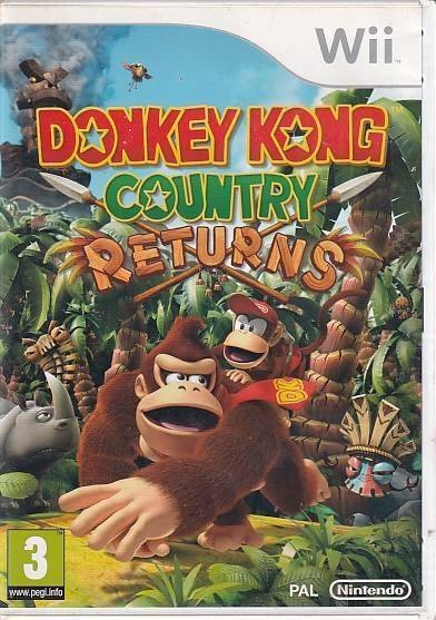 Donkey Kong Country Returns - Nintendo Wii (B Grade) (Genbrug)